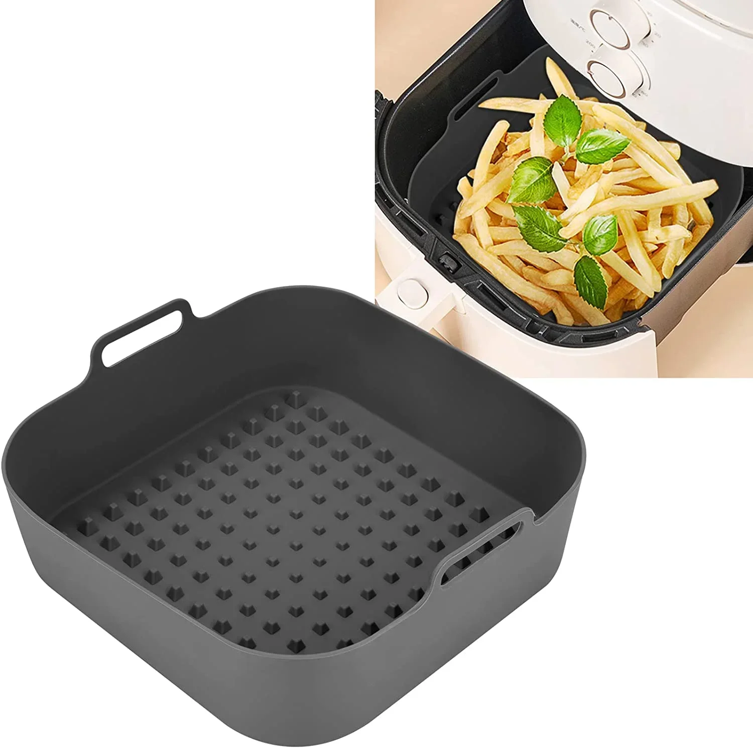 Air Fryer Silicone Pot Liner - Fritadeira de ar pote de silicone