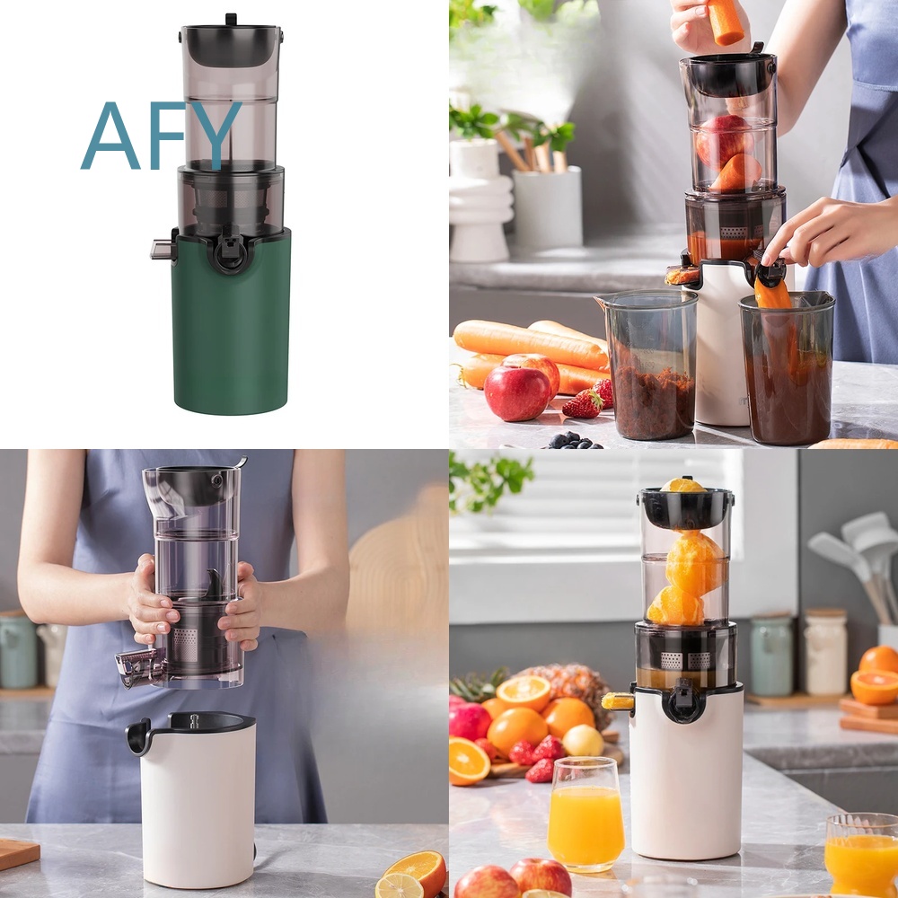 Electric Slow Juicer Cold Press - Extrator de Suco Elétrico 220V para
