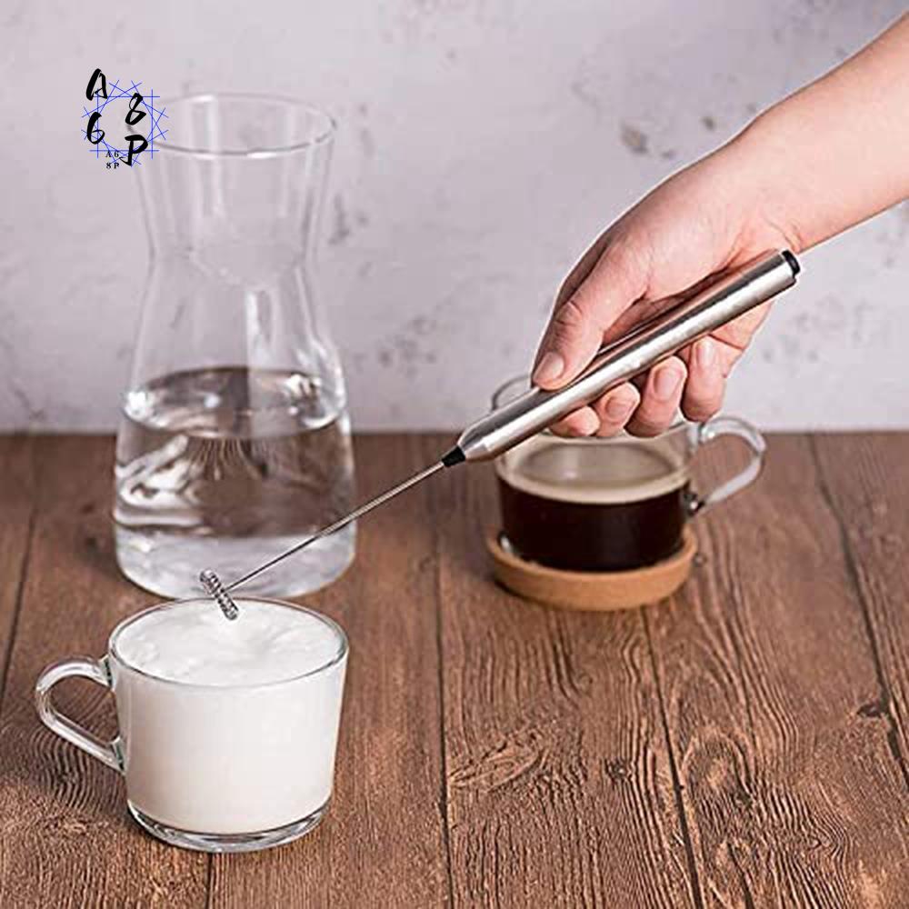 Electric Milk Frother Handheld - Espumador de Leite Elétrico A68P, Espumador