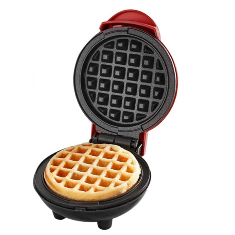 Mini Waffle Maker Machine - Eua plug portátil mini máquina de