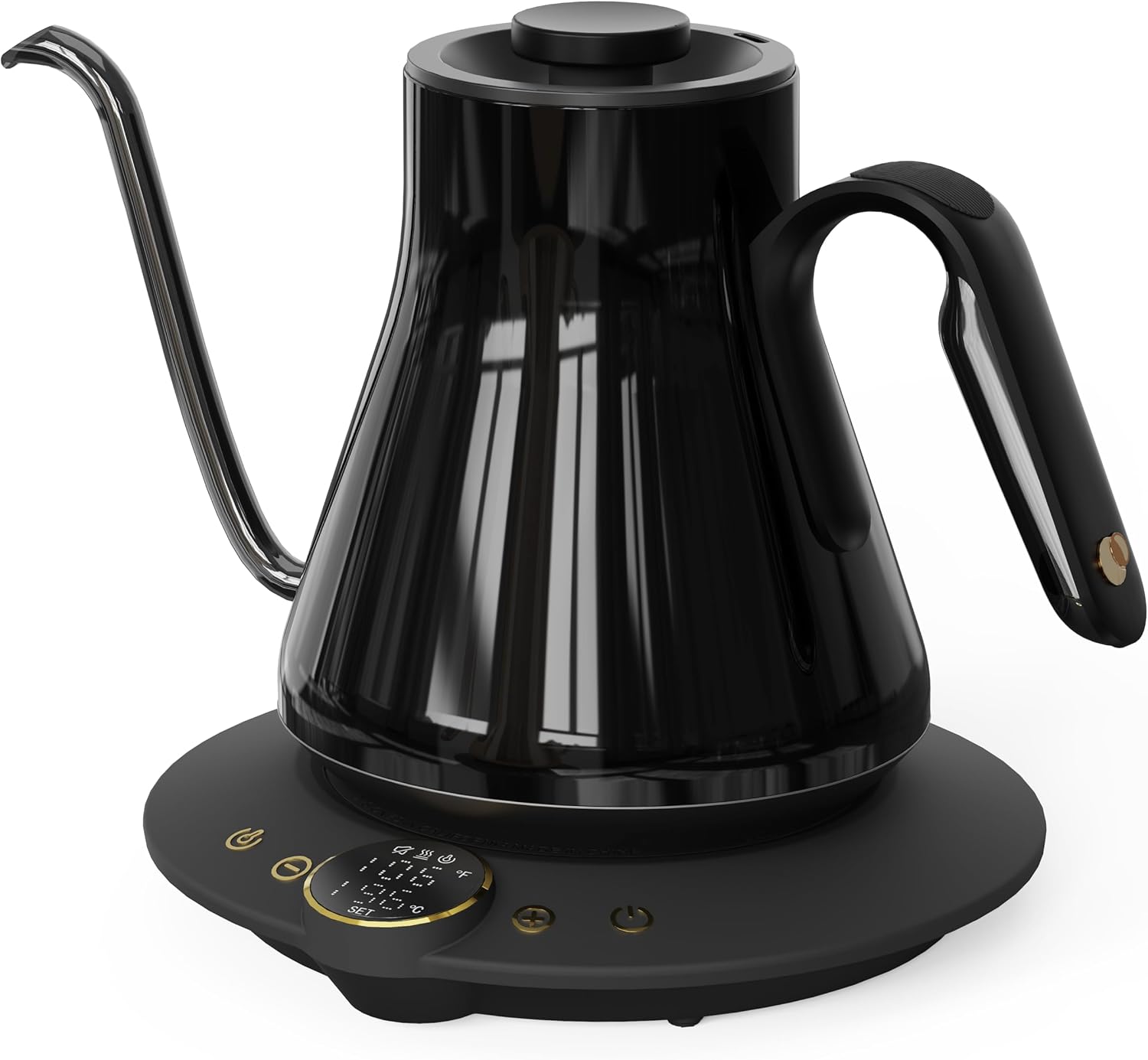 Electric Kettle Temperature Control - Chaleira Elétrica Gooseneck, ±1 ° Chaleira