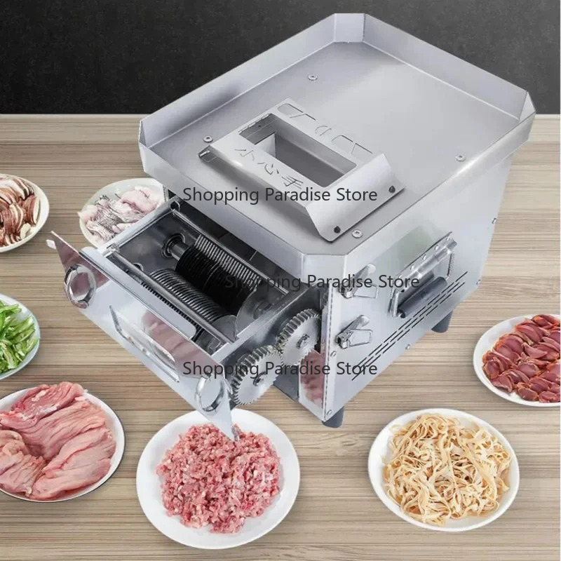 Automatic Meat Slicer Home - Cortador de Carne Elétrico Multifuncional Comercial/Doméstico