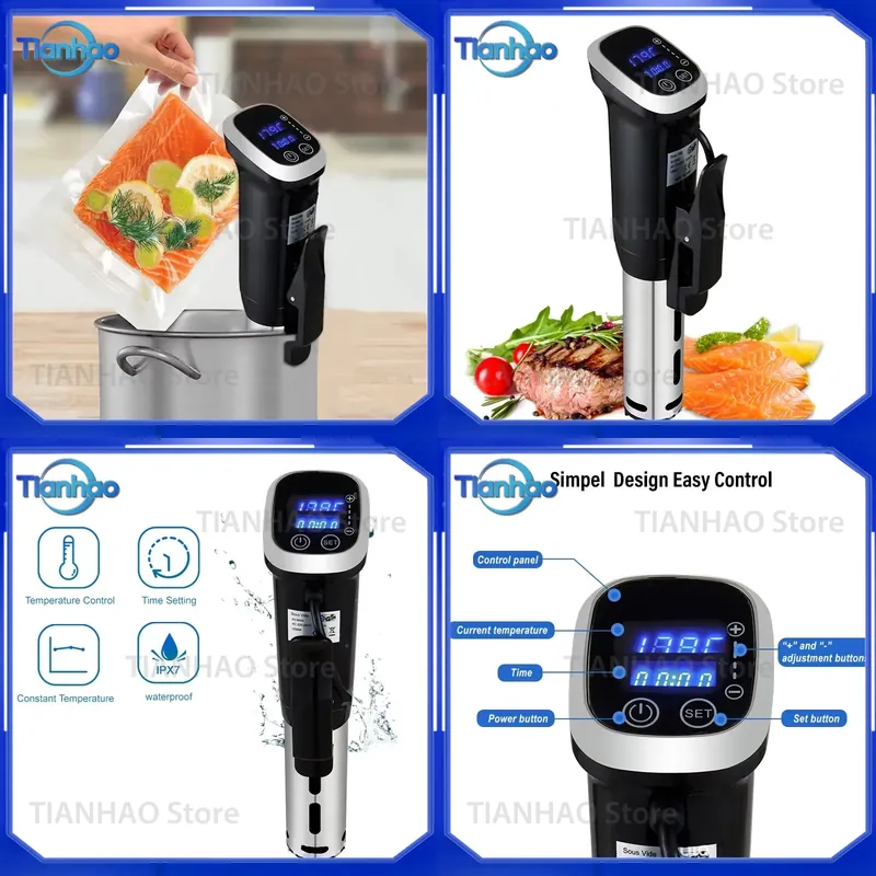 Digital Sous Vide Precision Cooker - Circulador de Imersão Sous Vide à