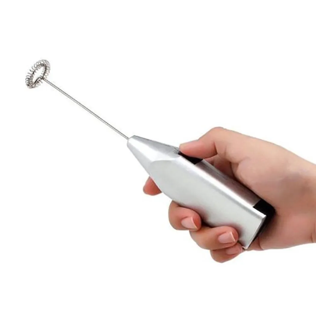 Electric Milk Frother Handheld - Mini batedor de ovos elétrico portátil
