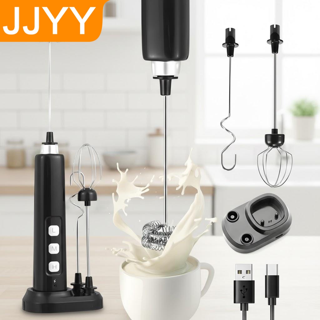 Portable Blender Usb Rechargeable - Batedor de Leite Portátil Recarregável USB,