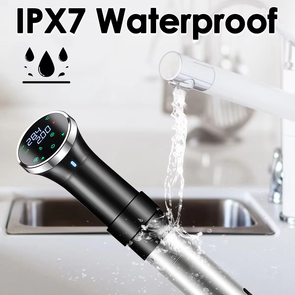 Digital Sous Vide Precision Cooker - Circulador de Imersão Sous Vide 1100W