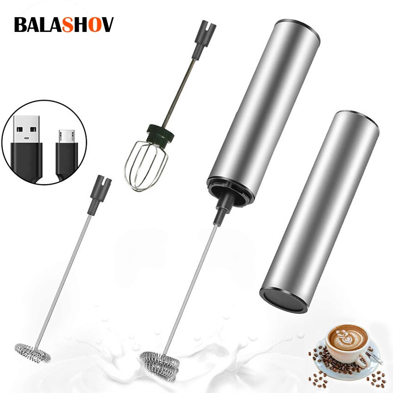 Portable Blender Usb Rechargeable - Mini USB Recarregável Foamer Handheld Foamer