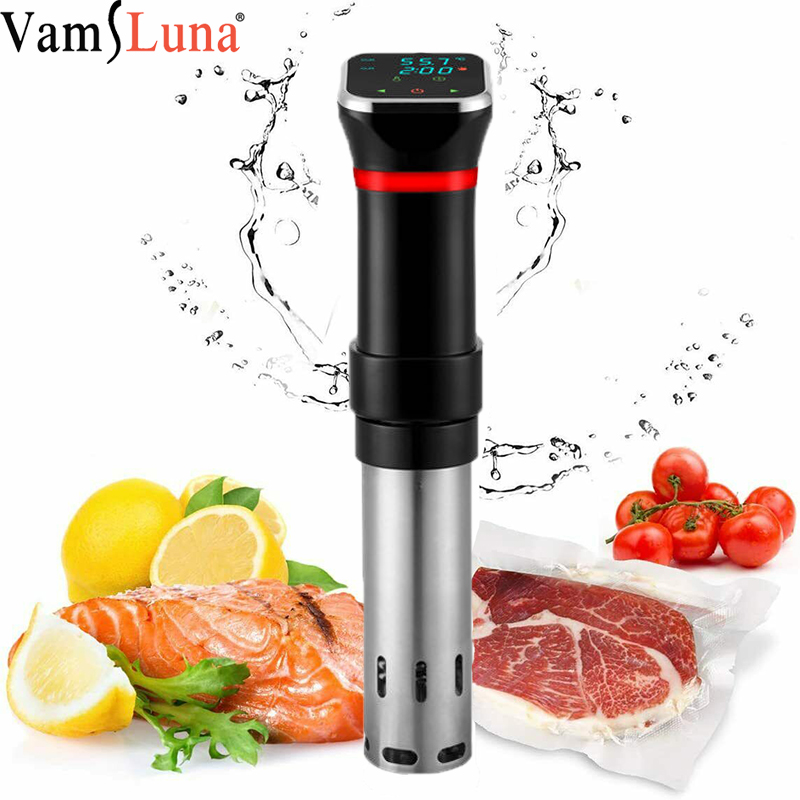 Digital Sous Vide Precision Cooker - Portátil 1100w vácuo alimentos sous vide