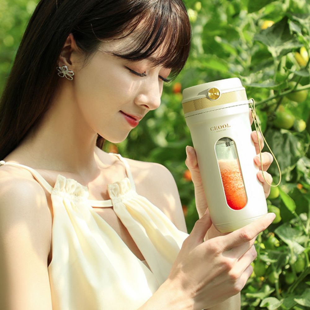 Portable Blender Usb Rechargeable - Copo Liquidificador Portátil 4/10 Lâminas para