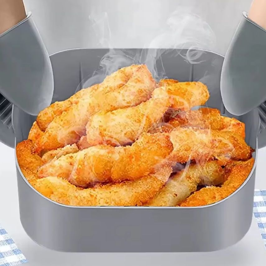 Forros de silicone antiaderent - Air Fryer Silicone Pot Liner avaliação e preço