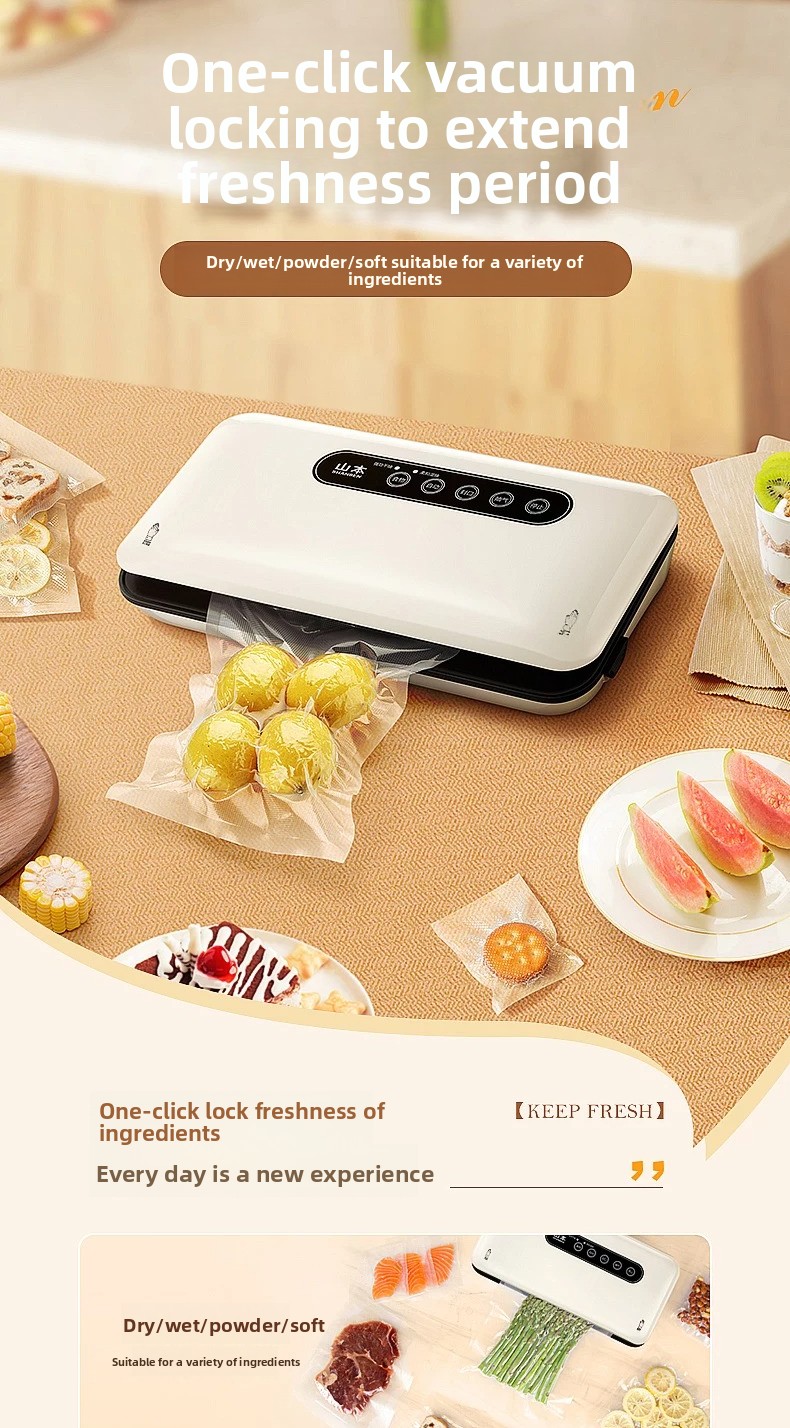 Máquina Seladora a Vácuo Mini  - Food Vacuum Sealer Machine avaliação e preço