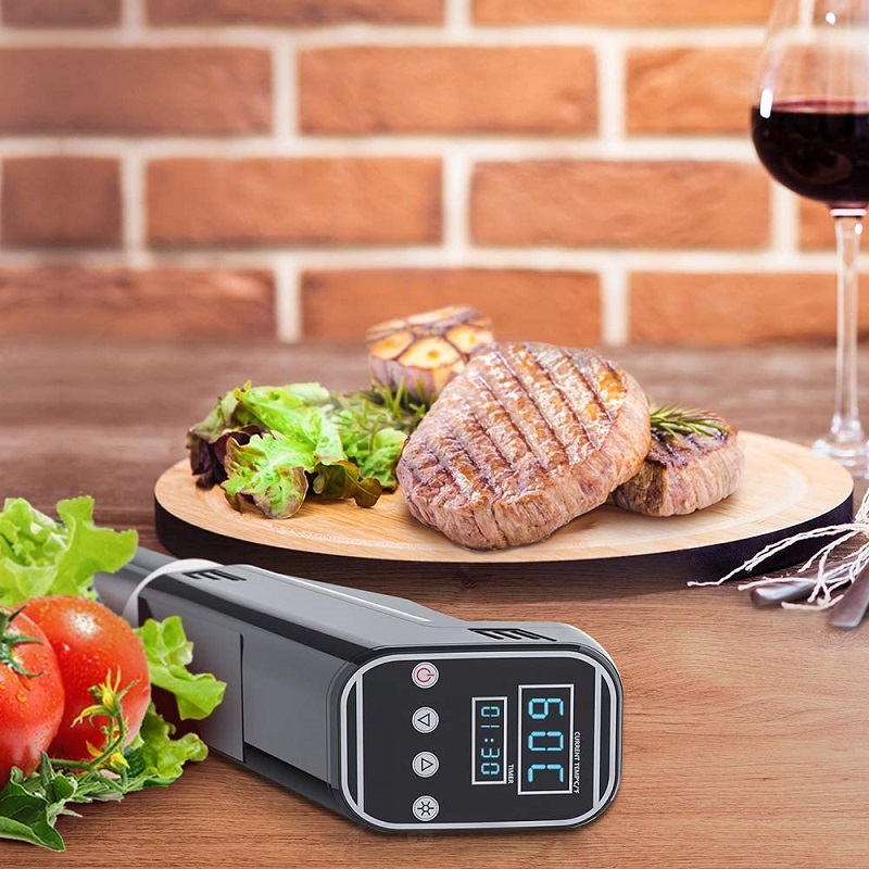 Vácuo Slow Food Máquina De Coz - Digital Sous Vide Precision Cooker avaliação e preço