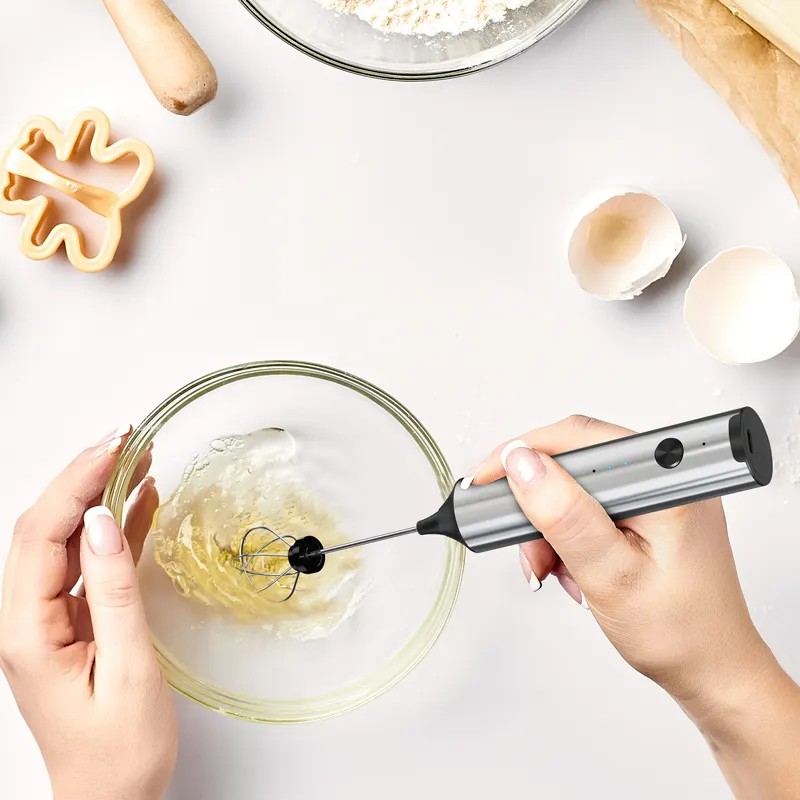 Mini batedor de leite elétrico - Immersion Hand Blender Set avaliação e preço