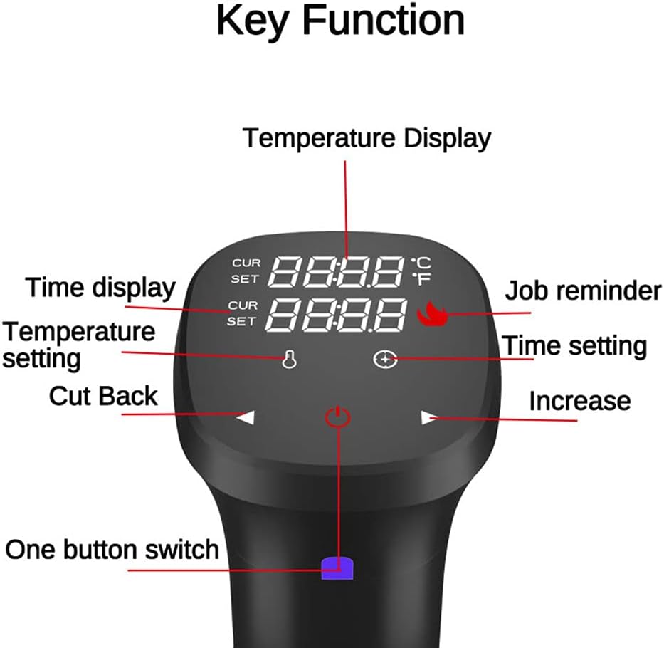 Máquina sous vide fogão de pre - Digital Sous Vide Precision Cooker avaliação e preço