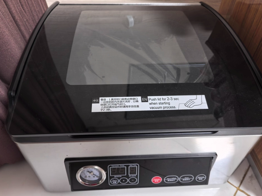 Seladora a vácuo de câmara VP1 - Food Vacuum Sealer Machine avaliação e preço