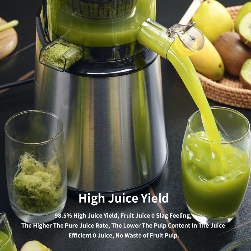 Extrator de Suco Comercial Mul - Electric Slow Juicer Cold Press avaliação e preço