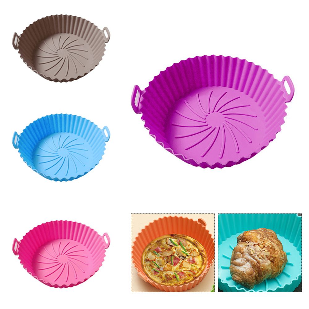 Silicone Baking Basket para Ai - Air Fryer Silicone Pot Liner avaliação e preço