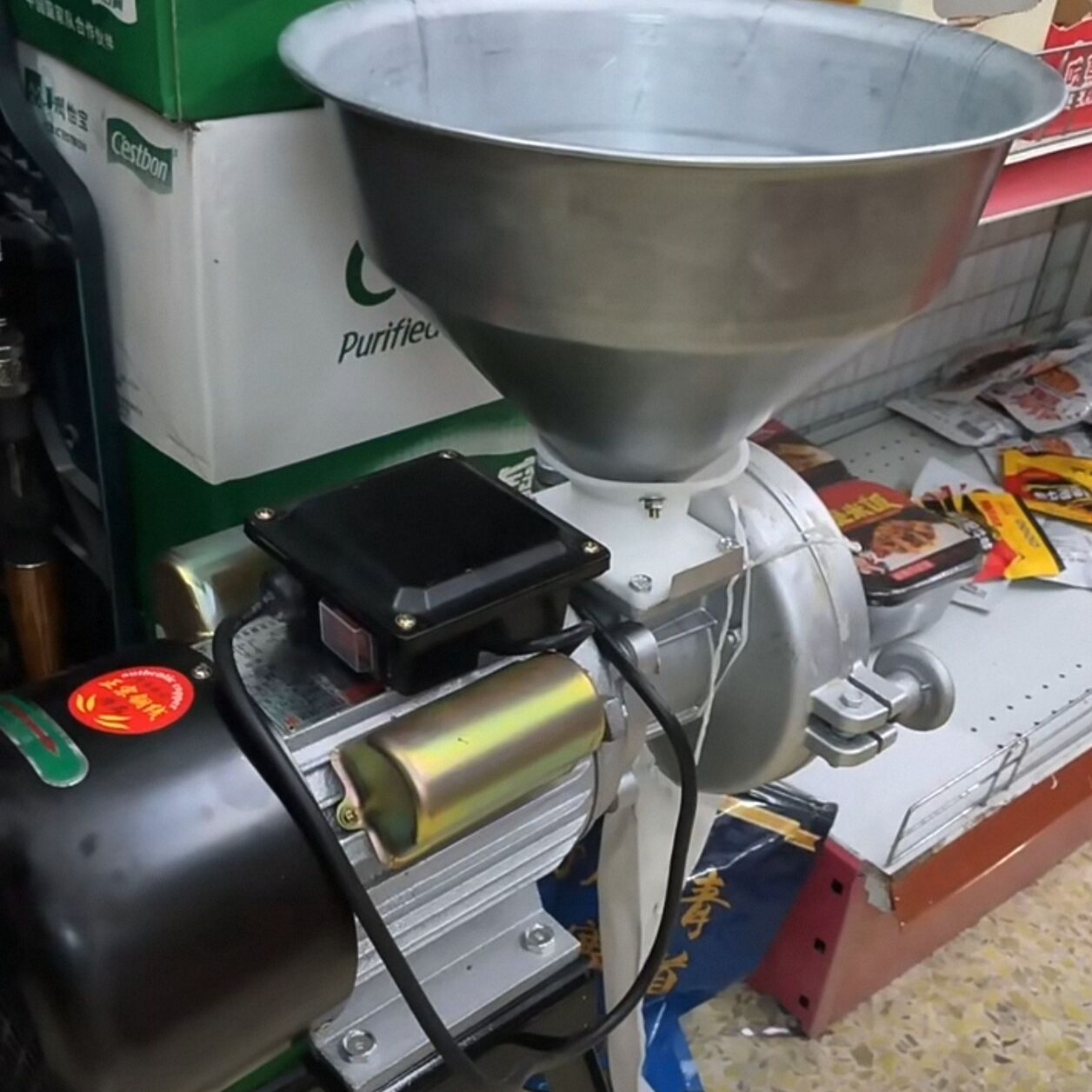 Moedor elétrico de grãos, milh - Coffee Bean Grinder Electric avaliação e preço
