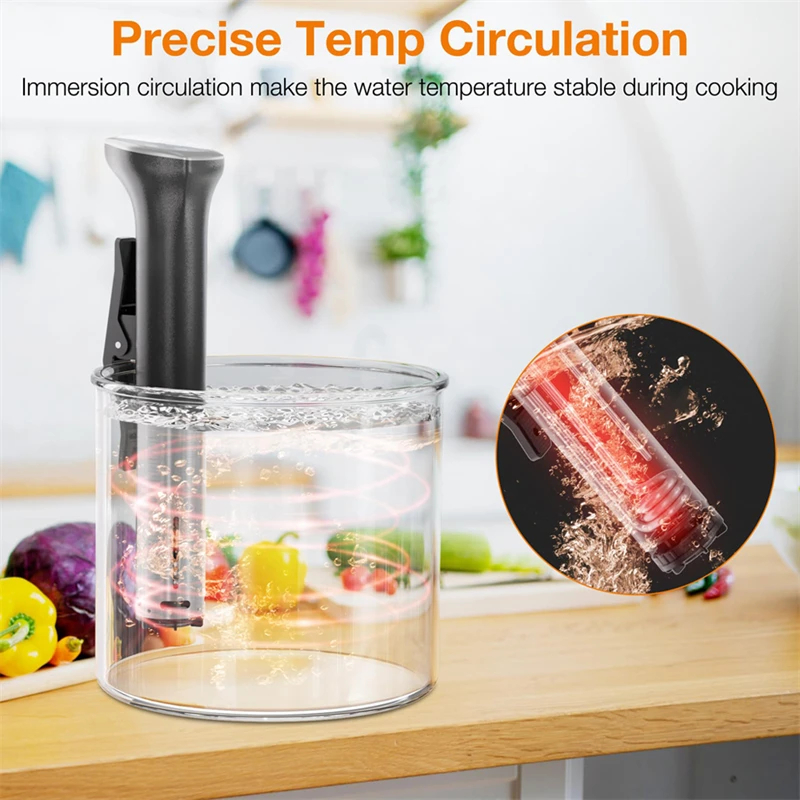 Panela Sous Vide à Prova d'Águ - Digital Sous Vide Precision Cooker avaliação e preço