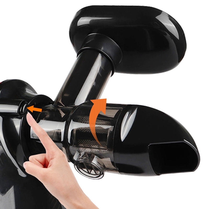 2026-Black Extrator de Suco Ho - Electric Slow Juicer Cold Press avaliação e preço