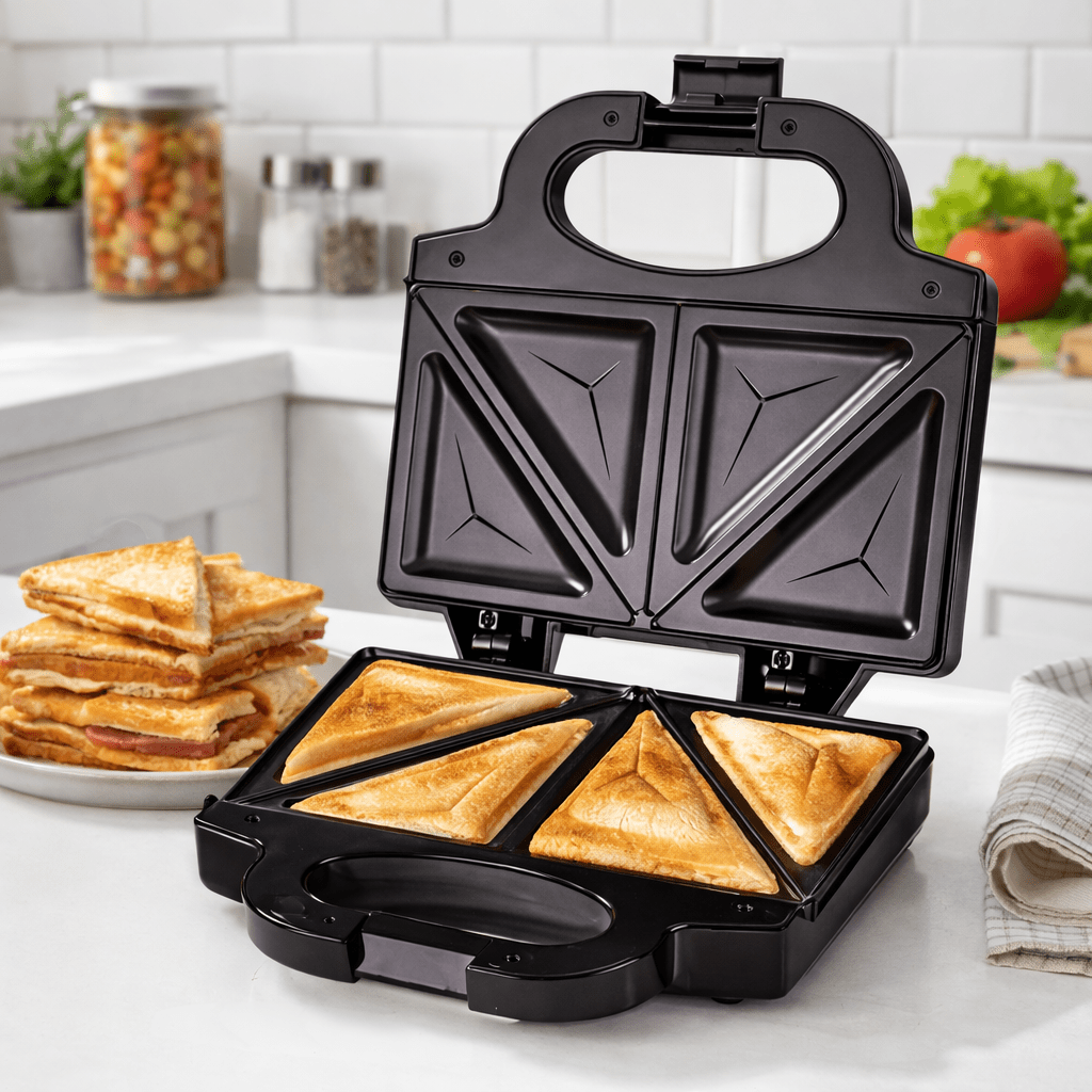 Sanduicheira e Prensa de Panin - Mini Waffle Maker Machine avaliação e preço
