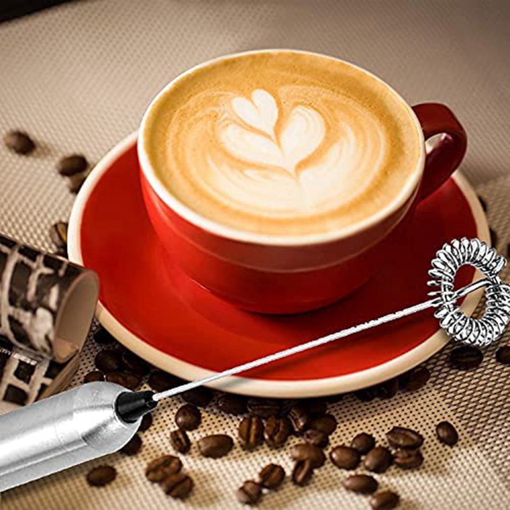 Espumador de Leite Elétrico A6 - Electric Milk Frother Handheld avaliação e preço