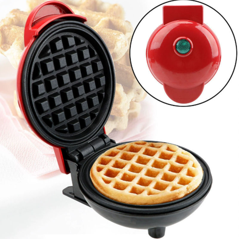Eua plug portátil mini máquina - Mini Waffle Maker Machine avaliação e preço