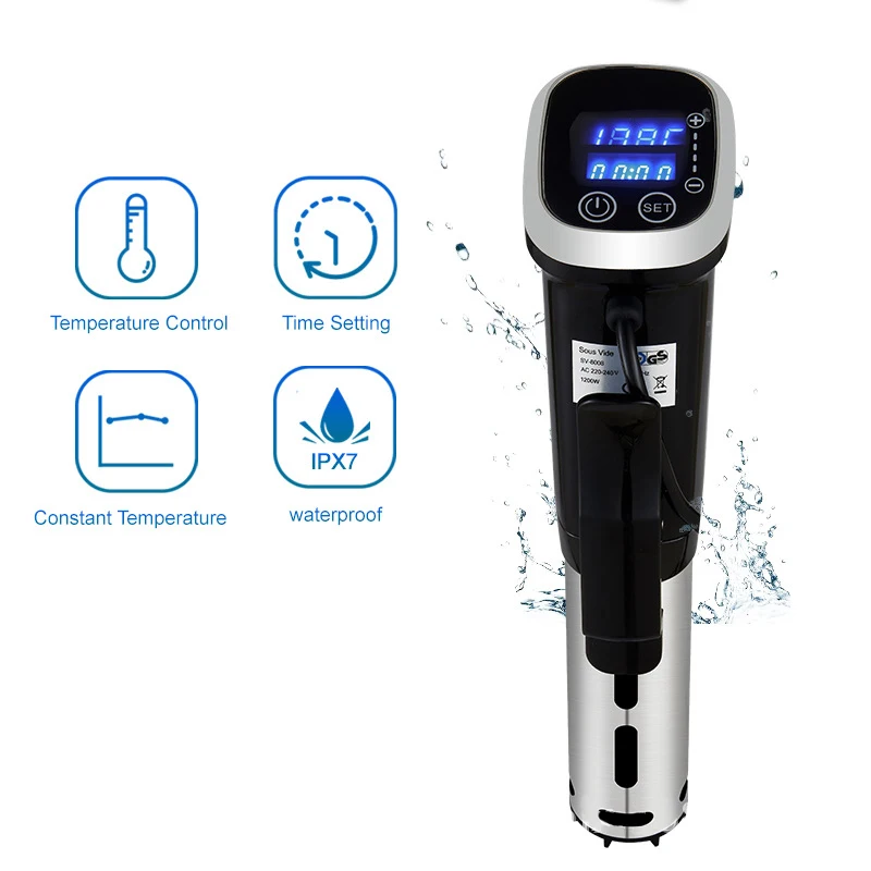 Circulador de imersão de fogão - Digital Sous Vide Precision Cooker avaliação e preço