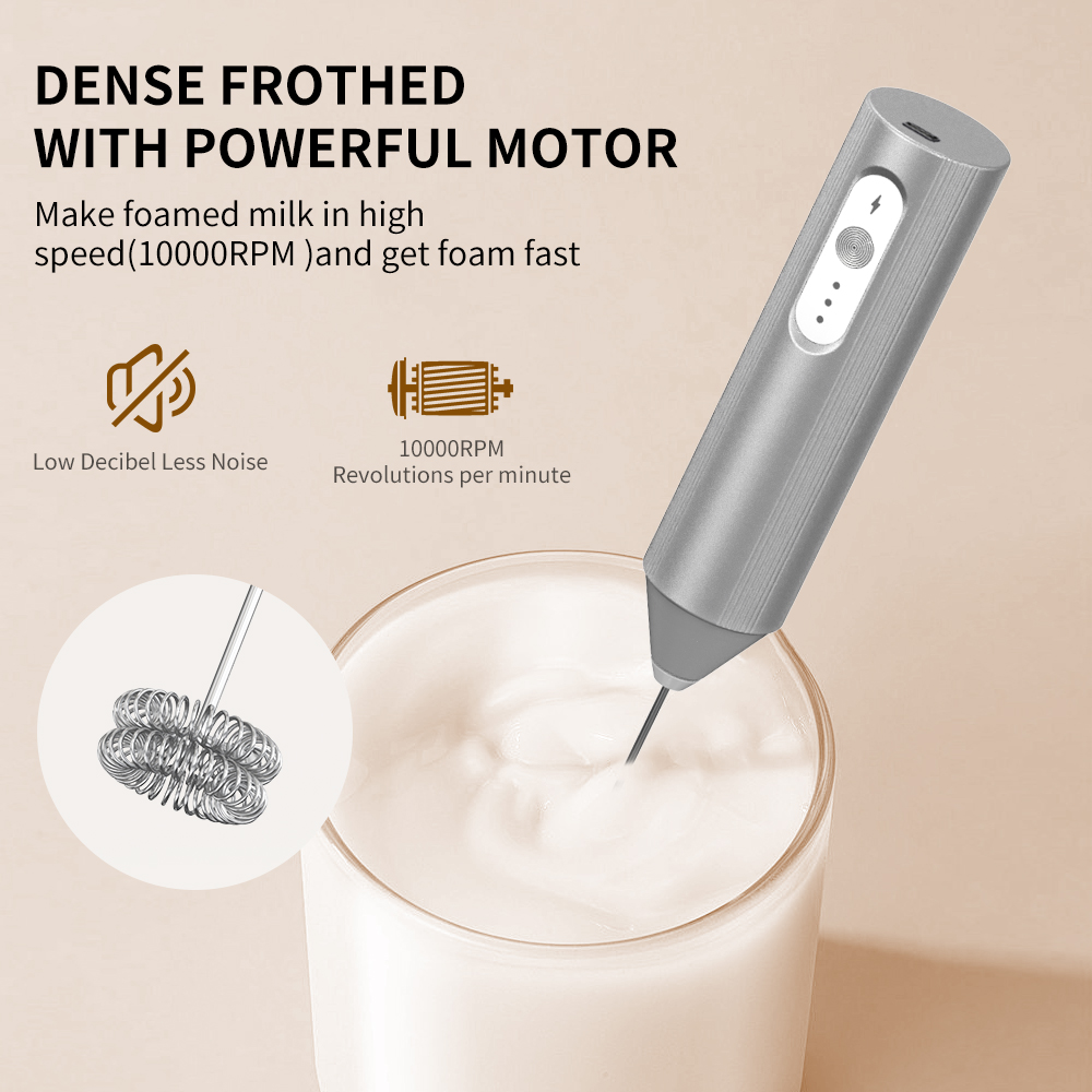 Espumador de Leite Elétrico Re - Portable Blender Usb Rechargeable avaliação e preço