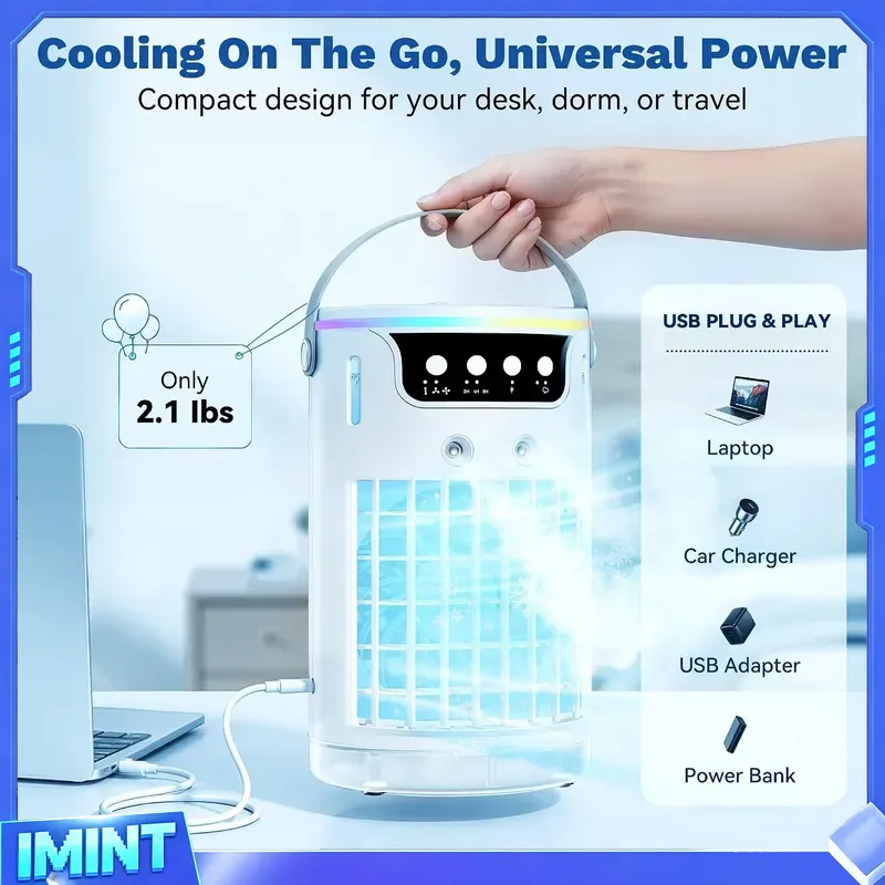 Ventilador Portátil com Ar Con - Air Conditioners avaliação e preço