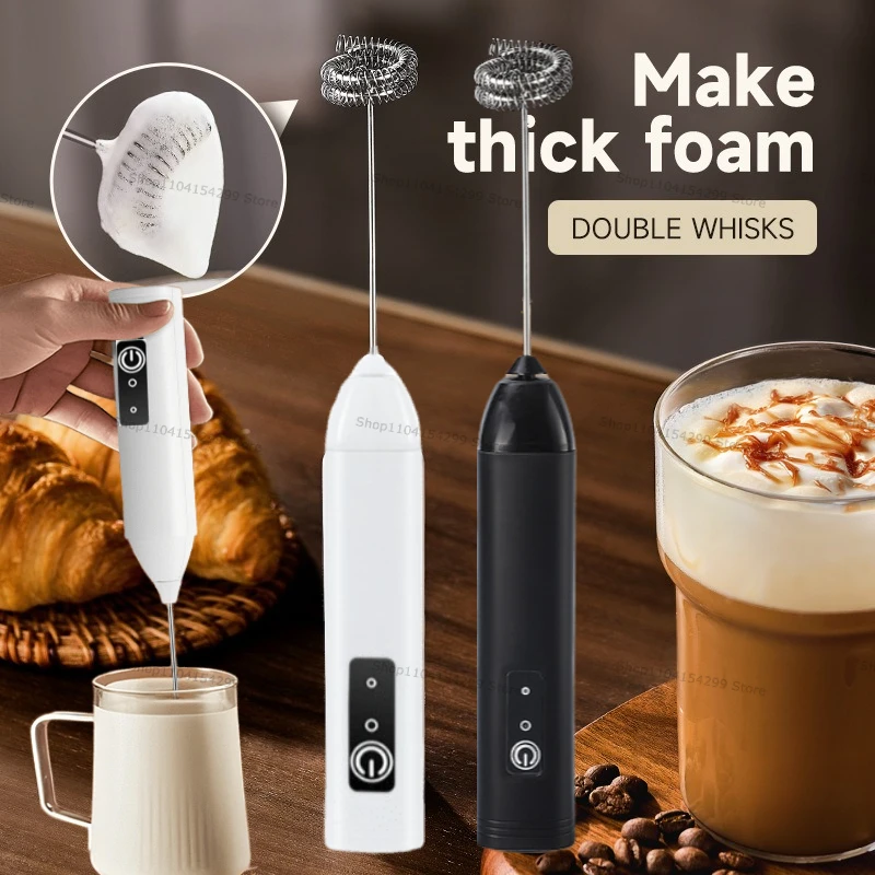 Espuma de leite sem fio liquid - Electric Milk Frother Handheld avaliação e preço