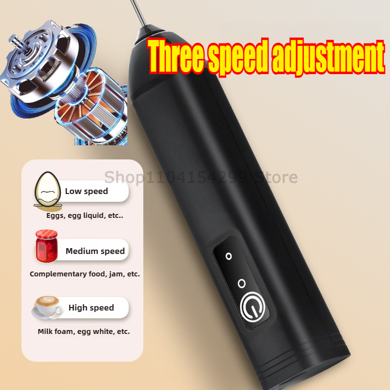Espuma de leite sem fio liquid - Electric Milk Frother Handheld avaliação e preço
