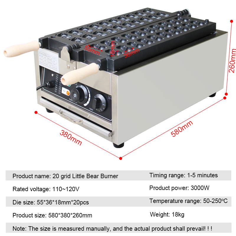 Máquina de Taiyaki em Forma de - Mini Waffle Maker Machine avaliação e preço