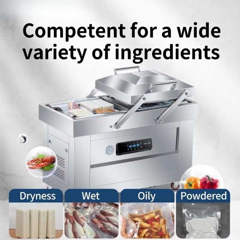 Máquina de Vácuo de Dupla Câma - Food Vacuum Sealer Machine avaliação e preço