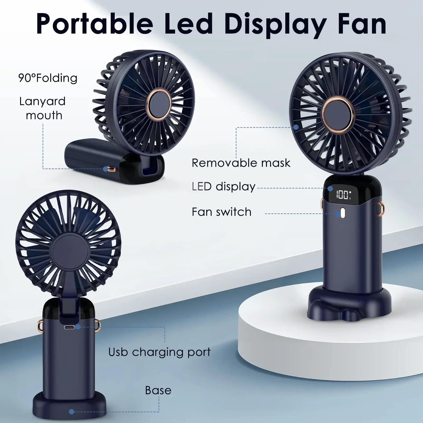 5000mah portátil mini ventilad - Portable Blender Usb Rechargeable avaliação e preço