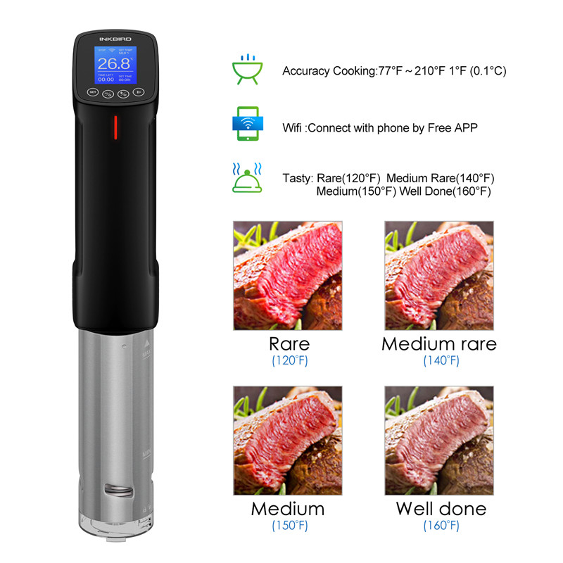 Inkbird sous vide wi-fi culiná - Digital Sous Vide Precision Cooker avaliação e preço