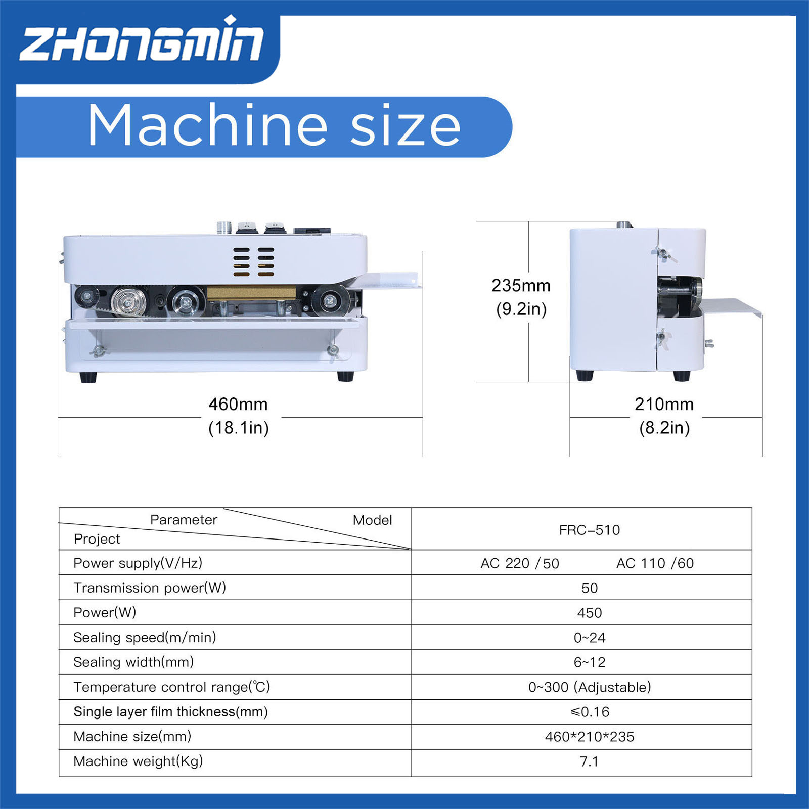 Seladora a Vácuo Elétrica ZHON - Food Vacuum Sealer Machine avaliação e preço