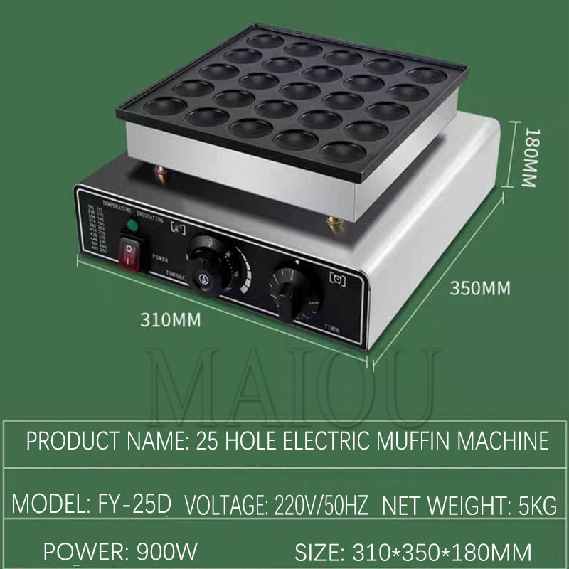 Máquina Elétrica de Fazer Panq - Mini Waffle Maker Machine avaliação e preço