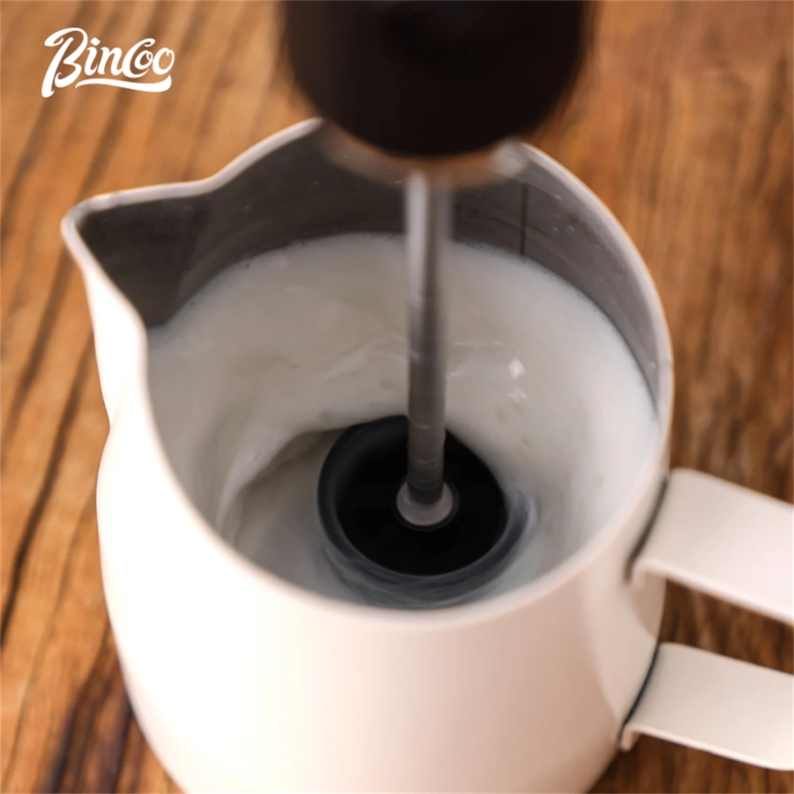 Bincoo novo espumador de leite - Electric Milk Frother Handheld avaliação e preço