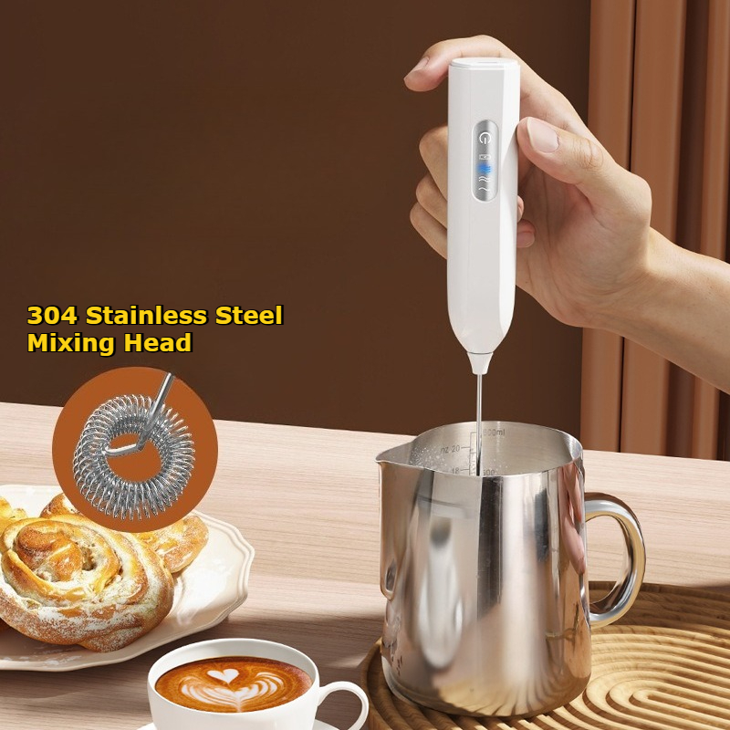 Novo Espumador de Leite Elétri - Electric Milk Frother Handheld avaliação e preço