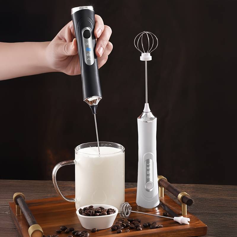Espumador de leite elétrico se - Electric Milk Frother Handheld avaliação e preço