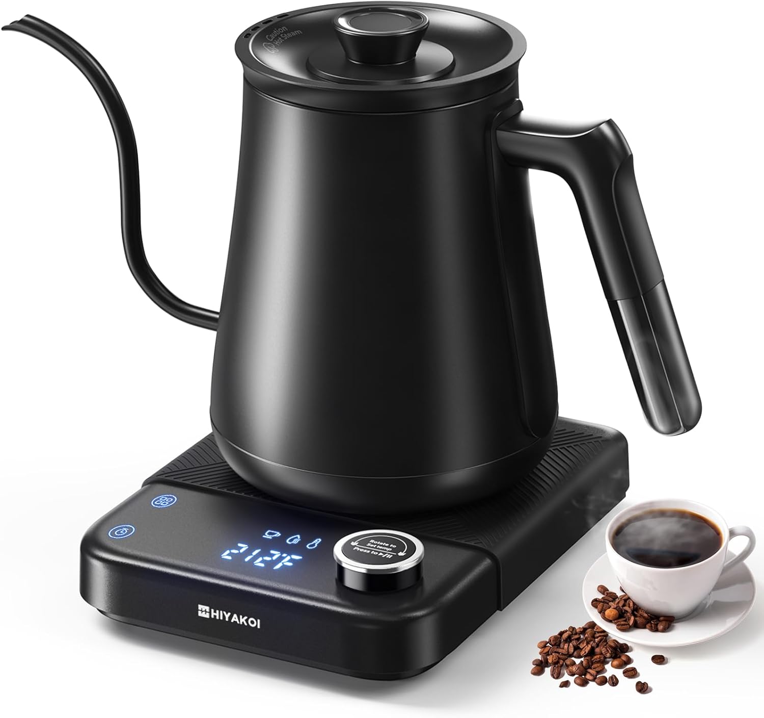 Chaleira Elétrica Gooseneck co - Electric Kettle Temperature Control avaliação e preço