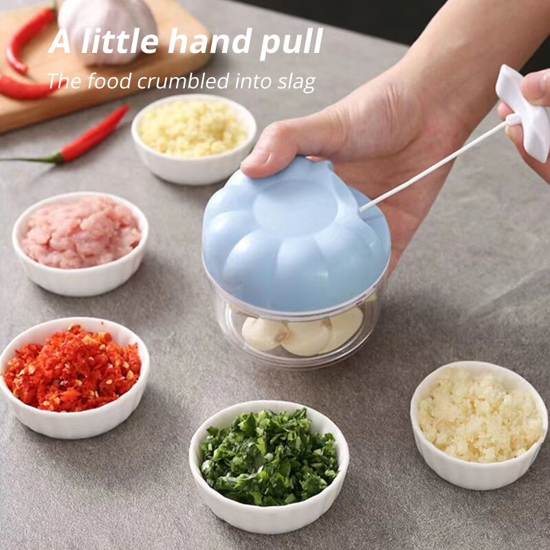 1pc Azul/Rosa Manual Alho Mash - Immersion Hand Blender Set avaliação e preço