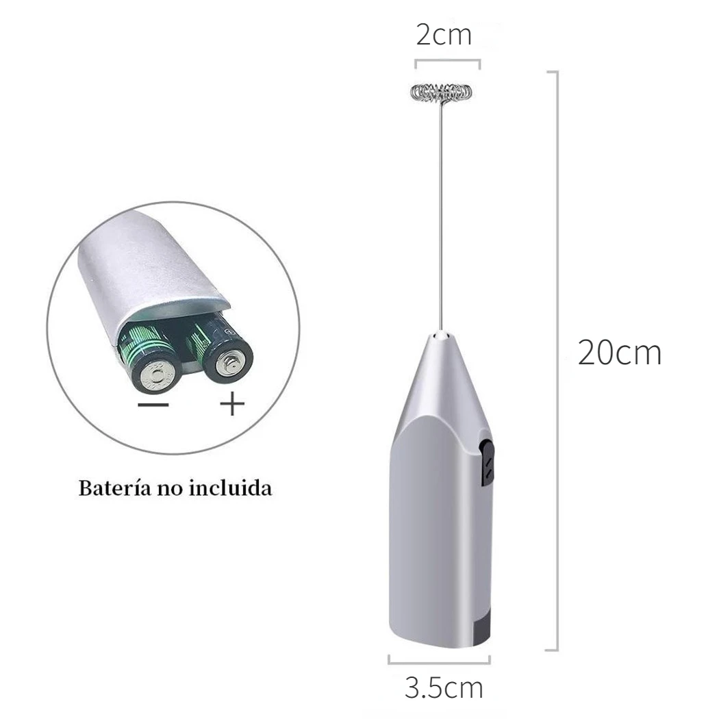 Mini batedor de ovos elétrico  - Electric Milk Frother Handheld avaliação e preço