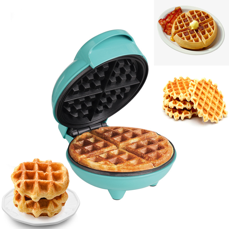 Mini elétrica portátil grill w - Mini Waffle Maker Machine avaliação e preço