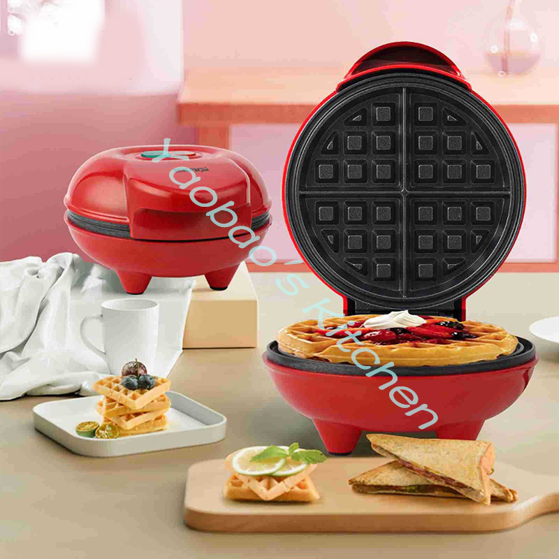 Mini elétrica portátil grill w - Mini Waffle Maker Machine avaliação e preço