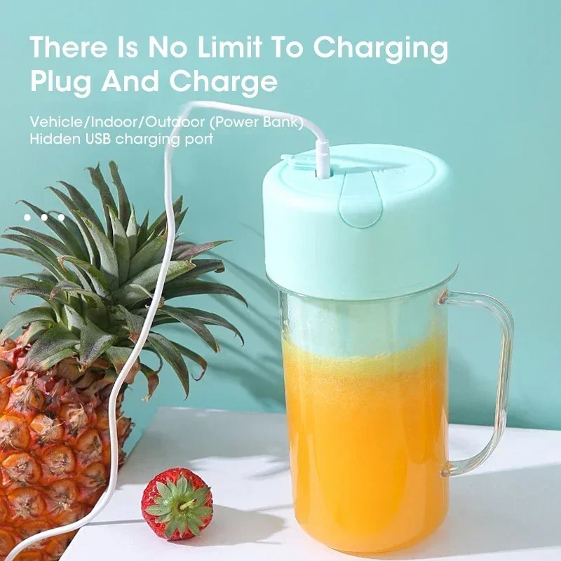 Copo Liquidificador Elétrico P - Portable Blender Usb Rechargeable avaliação e preço
