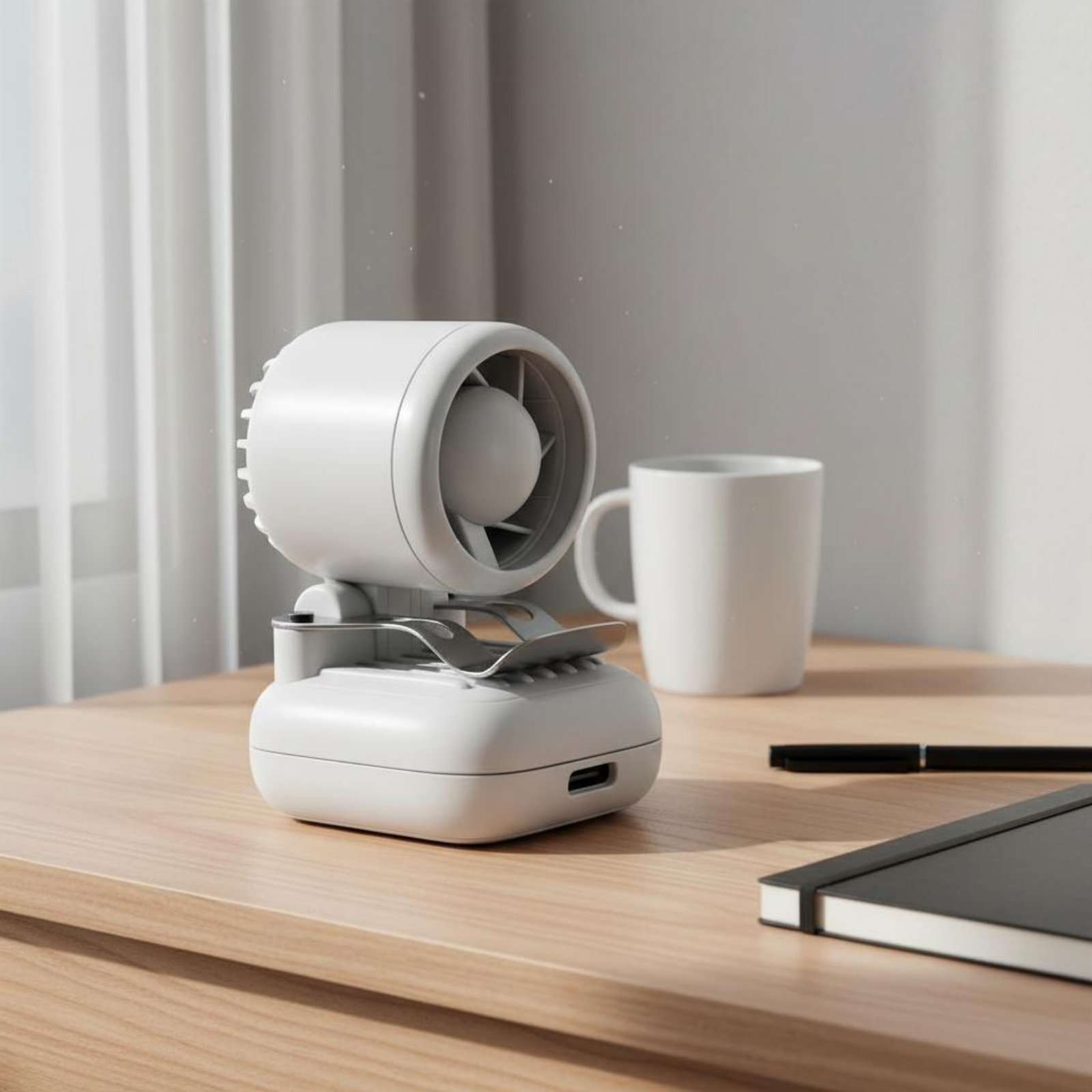 Mini Ventilador Portátil com C - Small Appliances avaliação e preço