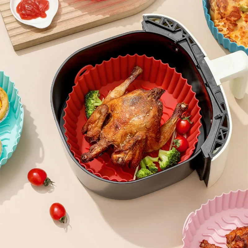 Papel de Forno para Airfryer,  - Air Fryer Silicone Pot Liner avaliação e preço