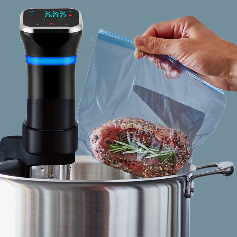 Portátil 1100w vácuo alimentos - Digital Sous Vide Precision Cooker avaliação e preço